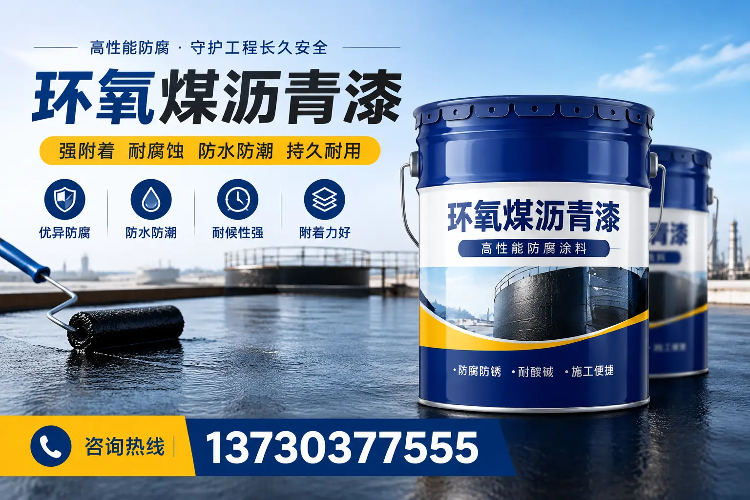 如何判断环氧煤沥青漆的质量?孟州消费者指南